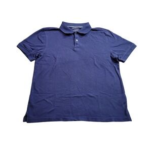 Club Room Polo Men Small Blue Stretch Short Sleeve Golf Shirt Performance Active